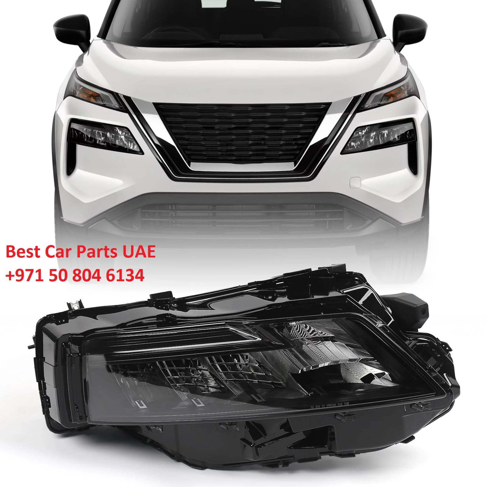 Nissan Rogue Head Lamp Left 2021-2022-2023-2024-2025-2026