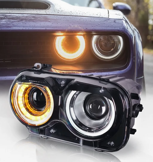 Dodge Challenger 2015-2016-2017-2018-2019-2020-2021-2022-2023  Headlamp - Headlight Assembly LED LEFT