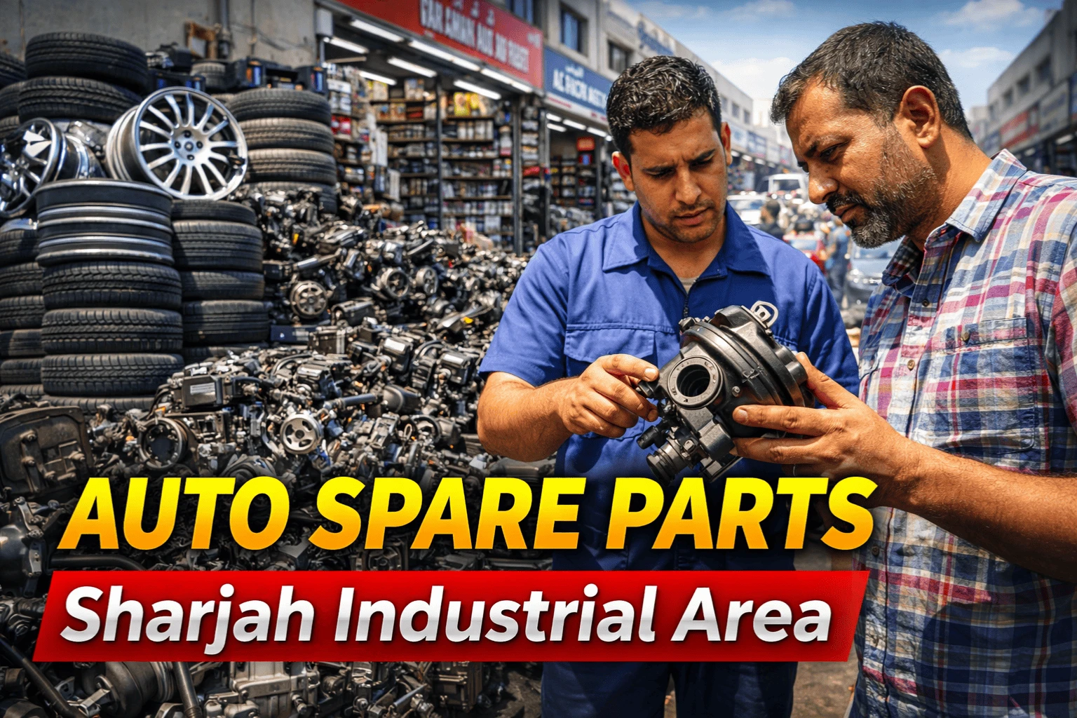 Auto Spare Parts in Sharjah Industrial Area
