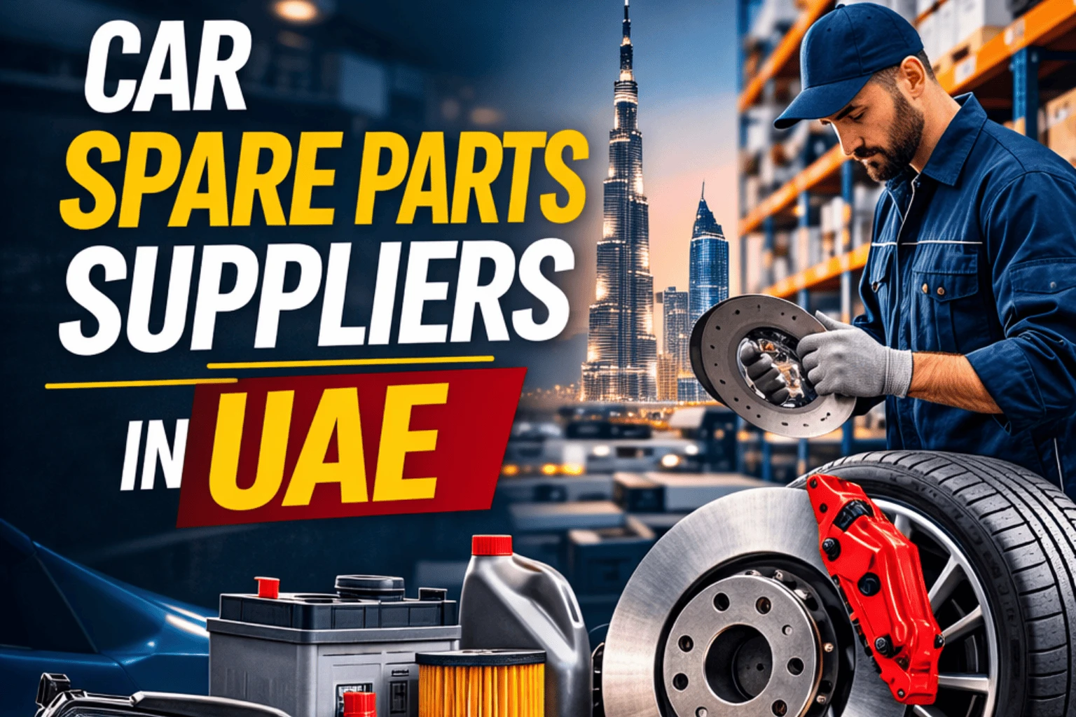 UAE auto spare parts wholesale market
