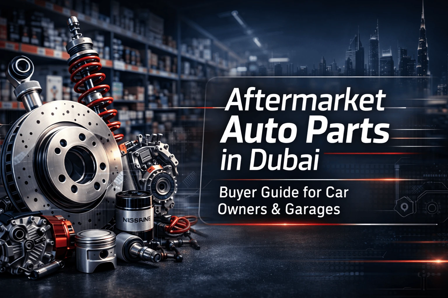 aftermarket auto spare parts suppliers Dubai